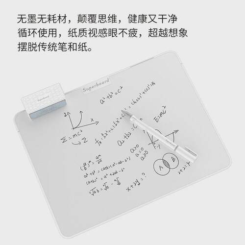 12/15寸局部擦除液晶手写板磁性白板商务办公会谈学生运算演练