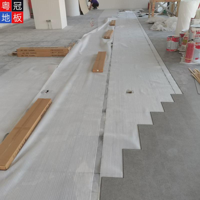 塑石spc锁扣地板木纹卡扣式家用翻新加厚耐磨全新料防水石晶地板