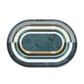 个性 潮流客厅地毯地垫卧室床边床尾地毯轻奢几何风家用地毯