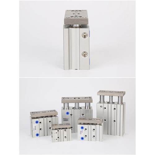 SMC式三轴带导杆气缸MGPM/L20-10/20/25/32/40/50/63/80/100~300Z