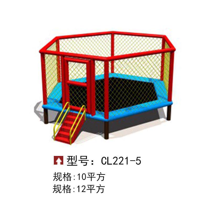 幼儿园儿童蹦蹦床跳跳床儿童圆形长方形六角形蹦床游乐场超级蹦床