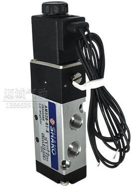 授权代理商量大从优台湾新恭SHAKO电磁阀AM520-01S/D换向阀4V110