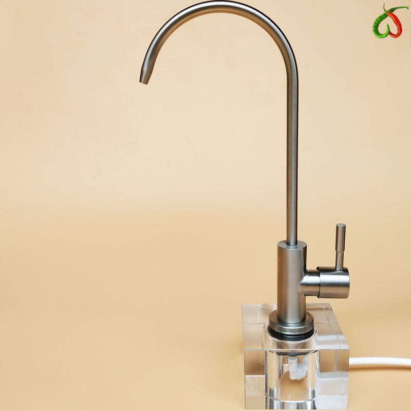 净水器龙头固定座水晶底座龙头净水机水龙头客厅泡茶桌面式高龙头