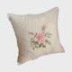轻奢见欧式 田园风不常十字绣花方形抱枕靠垫腰枕靠背沙发腰靠新款