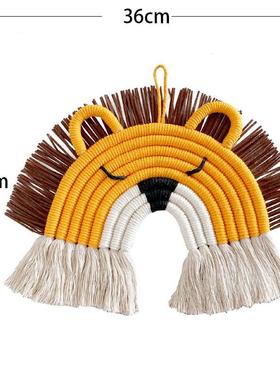 wm9ains风彩虹民宿装饰挂毯墙饰儿童房间挂饰幼儿园墙面装饰床头