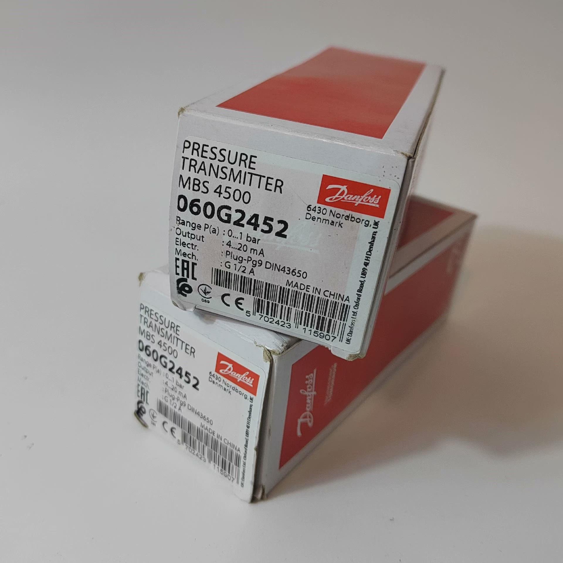 议价丹佛斯压力变送器 MBS4500  060G2452 ,两台