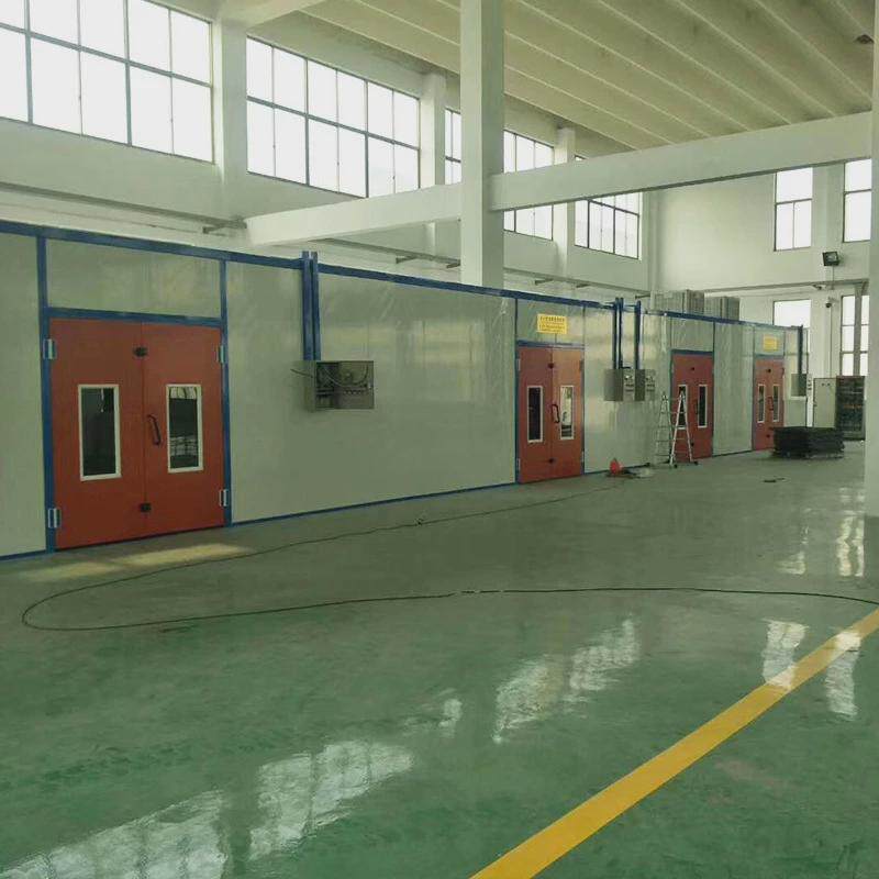 南京移动式无尘喷漆房厂家定制室内家具高温喷漆工业机械烤漆房