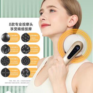热销电动按摩器自动经络拍打器捶背器敲打手持式捶打器按摩锤肩敲