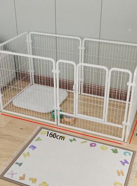 狗笼子狗围栏家用室内宠物栅栏自由组合小中大型犬围栏训厕狗笼子