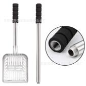 猫咪便便猫清洁用品不用弯腰大号猫砂铲加长款 铲子铝合金材质