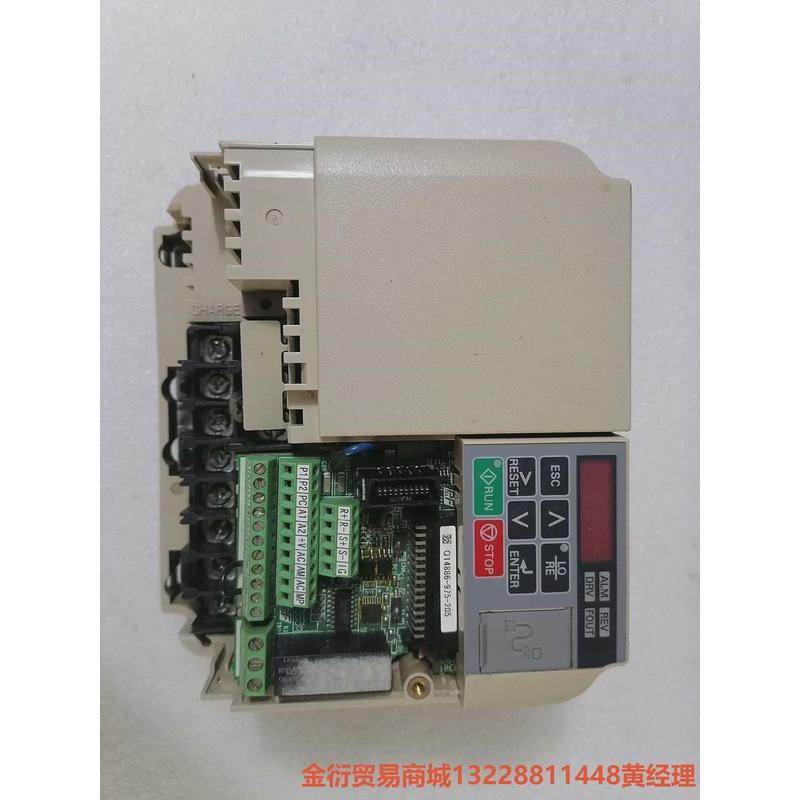 议价安川变频器一台  CIMR-VU4A0011JAB  380金衍议价