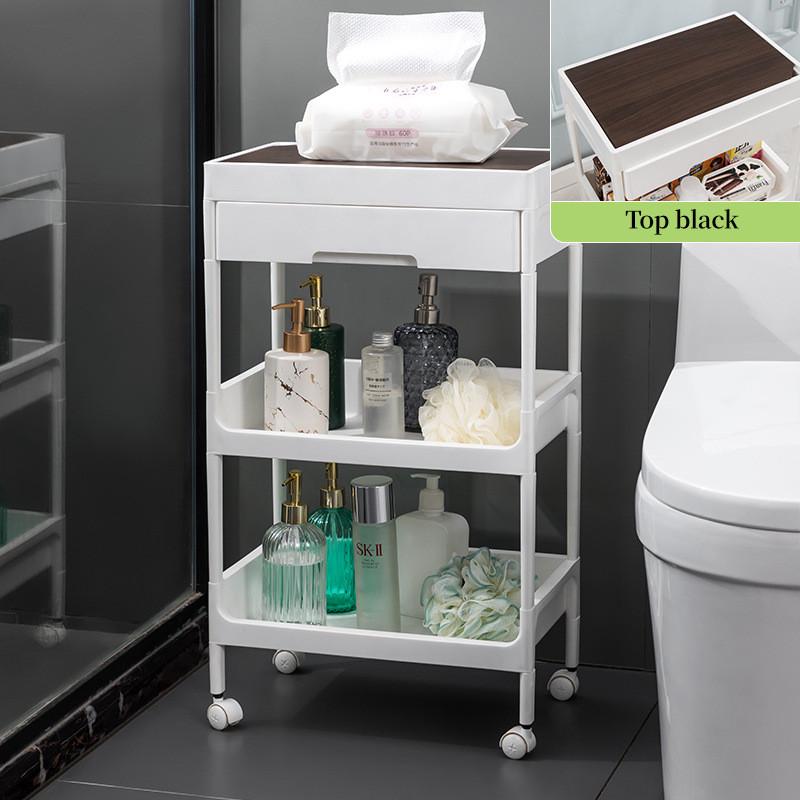 美容院小推车批发多功能带抽屉旋转美甲工具收纳柜厨房置物架