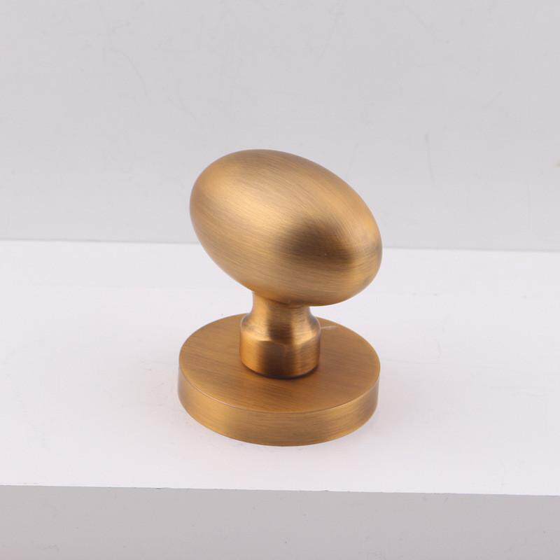 美式金色隐形门锁室内暗门锁欧式仿古单面锁黑色球形门把手房门锁