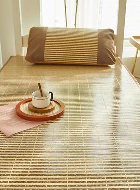 vhm7双面竹席凉席家用单人床藤席上下铺草席学生宿舍夏季冰丝席子