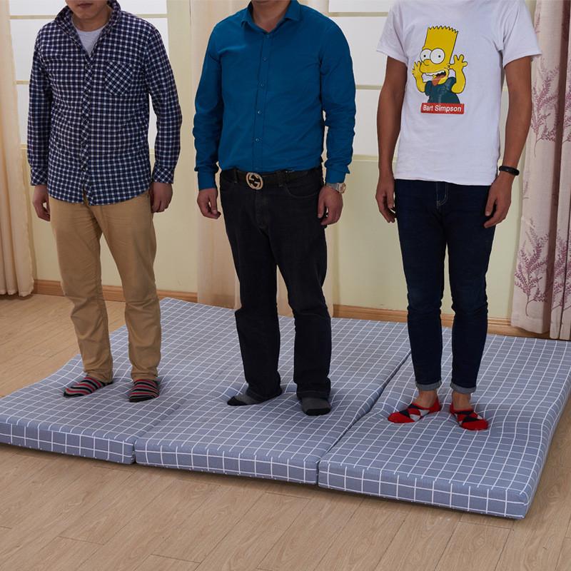 午休床垫办公室可折叠垫学生宿舍床垫高密度海绵榻榻米垫子飘窗垫