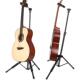 古典民谣吉他架贝斯立式 电木吉他支架自动锁琴架