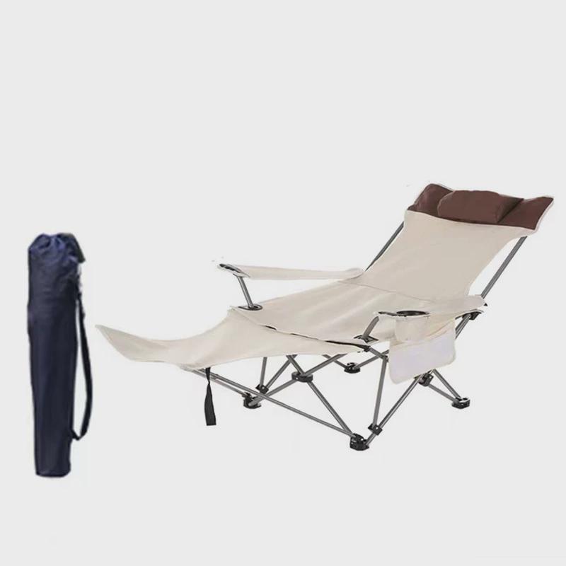 折叠躺椅办公室午休午睡椅便携式超轻靠背休闲椅子床户外沙滩椅