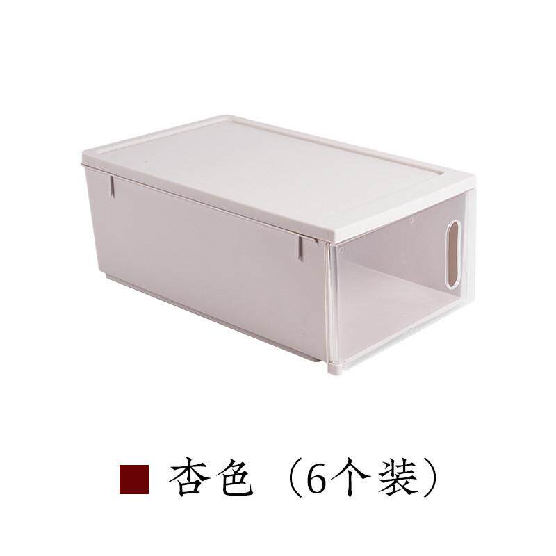 可加厚鞋盒叠加大号组合抽屉式塑料鞋子收纳盒防尘整理简易家用