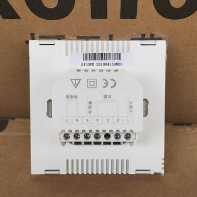 柯耐弗电热膜水地暖控制面板s430pw电采暖开关s430pe温控器控新款