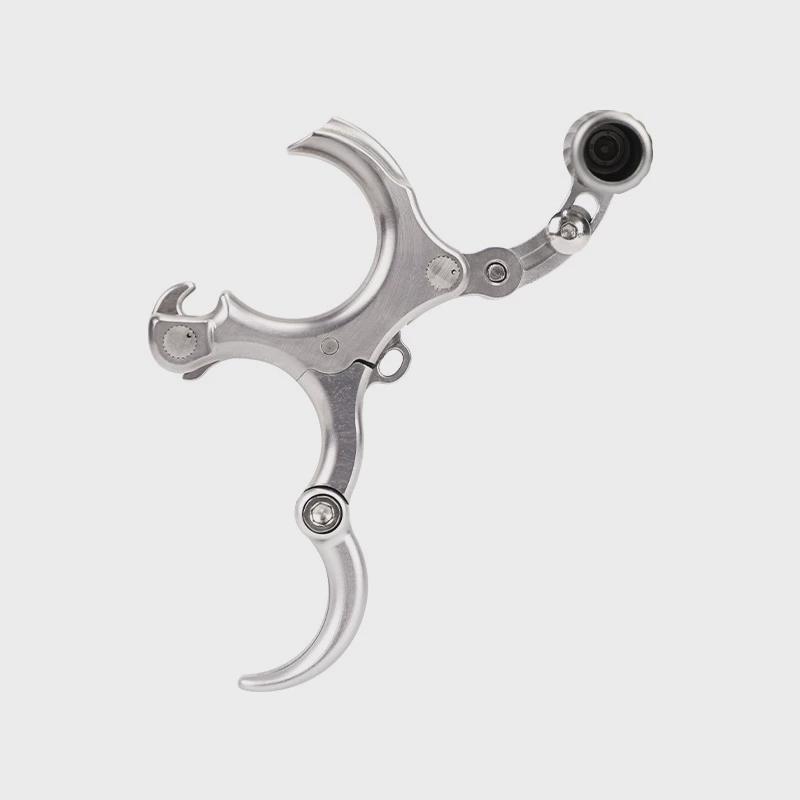 弓箭三四指互换进化握撒金属钩式钳式射箭勾撒腕撒复合滑轮弓撒放