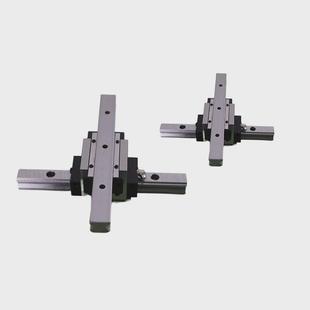 十字交叉滑块轴承滑台直线导轨TRC15202530-100mm滑道滑轨