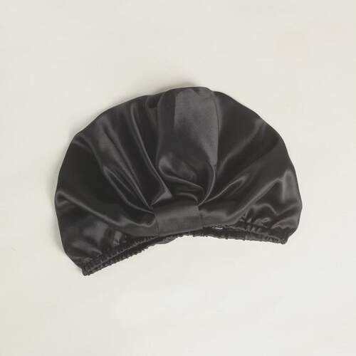 瑜悦新品上架真桑蚕丝浴帽法式吸湿清凉舒适透气不闷热睡帽女士