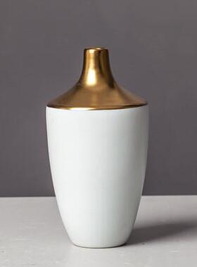 新中式家居现代陶瓷花瓶美式样板间北欧简约餐桌玄关装饰品摆件
