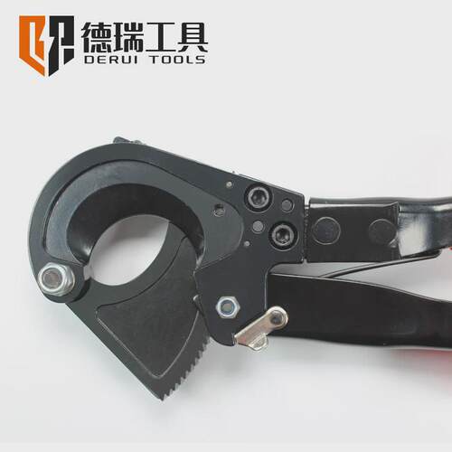 工具厂家德瑞源头hs-325a省力型棘轮电缆剪非铠装绝缘铜铝断线钳