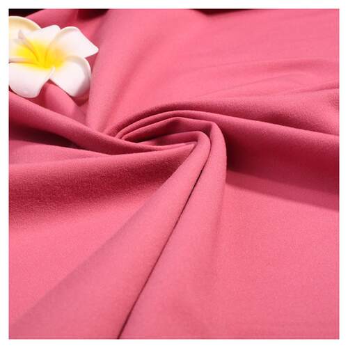 安如达高弹力涤纶莱卡磨毛针织布料双面运动四面弹透气瑜伽服面料