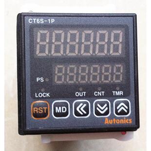 奥托尼克斯 AUTONICS 原装 计数器 CT6S-1P2 （CT6S DC24V)