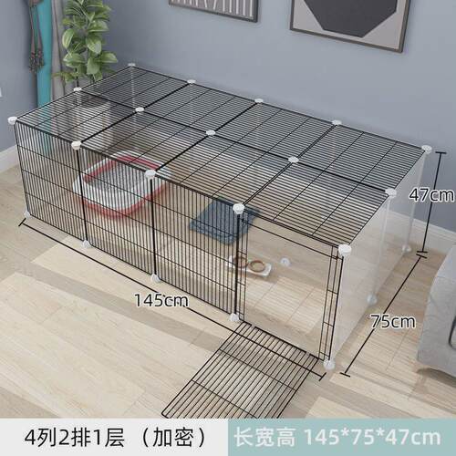 猫咪宠物围栏栅栏室内家用小型犬超大自由空间加密网门栏隔离笼子