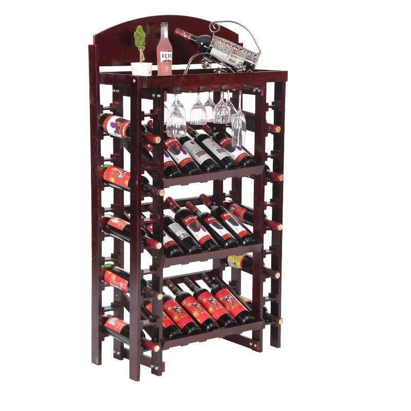 架子红酒架欧式展示架立式红酒柜创意酒瓶架葡萄酒实木悬挂酒杯架,家居饰品,装饰摆件,淘宝优惠券,粉丝福利购,淘宝优惠卷