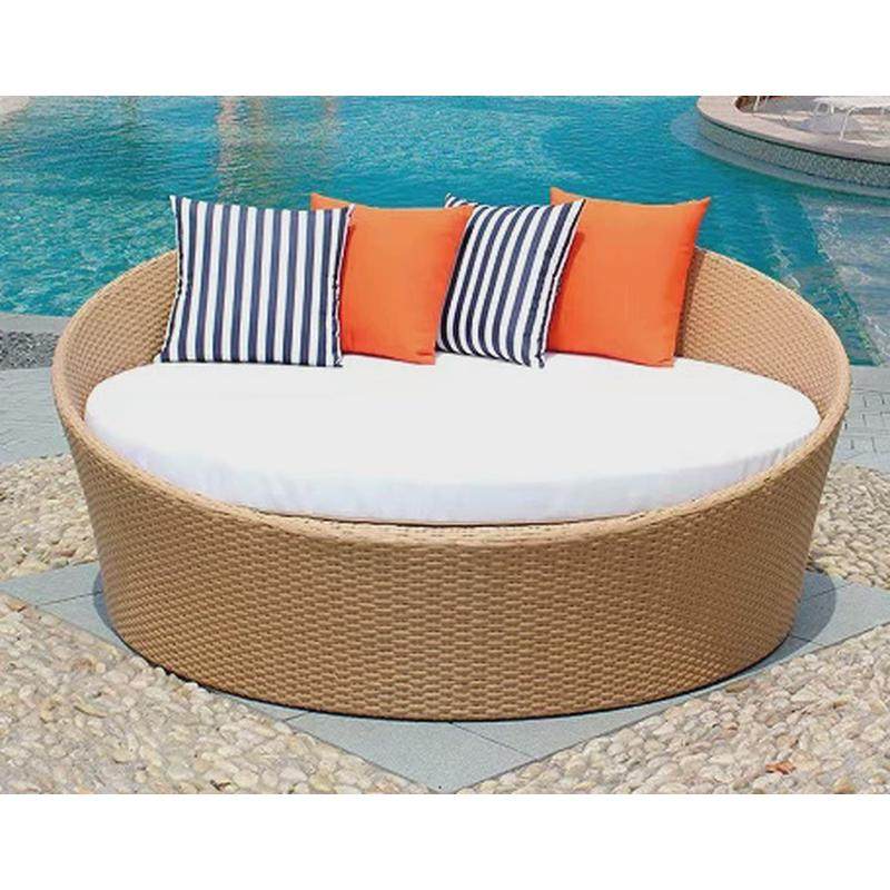 户外藤编仿藤沙发休海滩休闲室外花园露天圆躺床藤沙发组合,住宅家具,藤/竹沙发,淘宝优惠券,粉丝福利购,淘宝优惠卷
