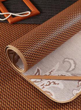 腾席子可折叠凉席夏天藤编冰凉床垫冰丝家用夏季床上1.5米2米双面