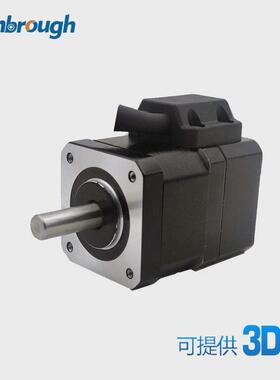 两相42闭环机0.2nm步进电机身长53mm轴径5/8