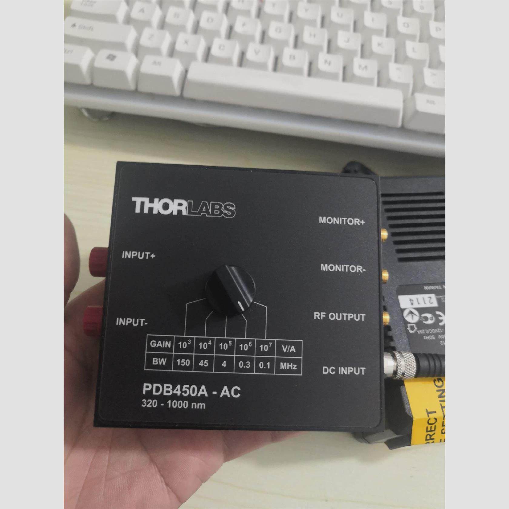 议价（拍前议价）THORLABS PDB450A增益可调平衡放大光电探测器