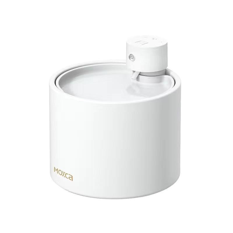 梦家家喵享享饮水机宠物自动陶瓷猫咪饮水机恒温流动水不插电无线