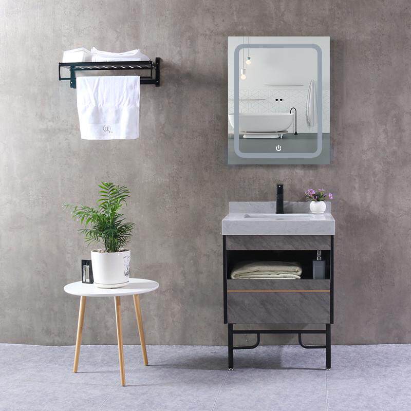 免漆实木洗漱台组合简约镜洗脸洗手台盆卫生间大理石台面浴室柜,家装主材,浴室柜组合,淘宝优惠券,粉丝福利购,淘宝优惠卷