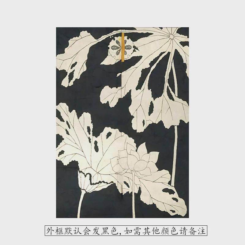 轻奢法式风客厅沙发玄关背景墙装饰画高级感中古奶油文艺复古挂画