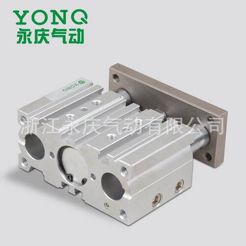 厂家直销专业销售mgpm25x20带导杆缸批发气缸杆气缸三轴精度高导