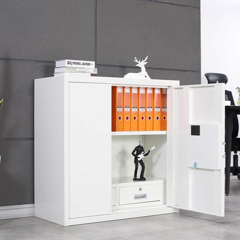 双开门保险柜大型钢制四门双锁智能电子保密柜家用办公密码文件柜