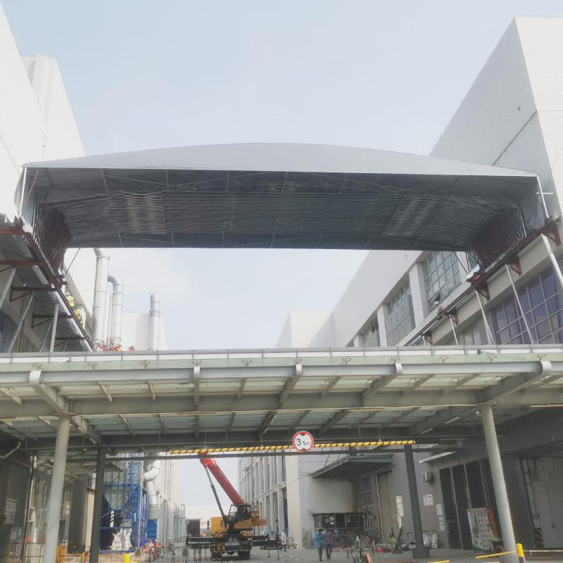 厂家承接户外伸缩帐篷移动仓库防雨棚夜宵大排档帐篷推拉棚工程