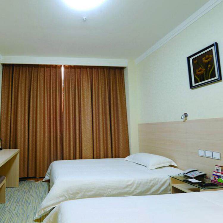 卧室家具标准间客房床民宿新中式家具床实木床酒店家具双人板式床