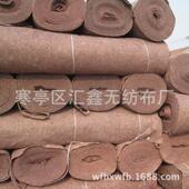 厂家供应黑心棉毛毡大棚拉力毛毡公路养护毡树木防寒毡保温毡