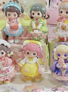 正版新款又梨姐妹ziyuli春与春寻盲盒春日限定手办摆letsvan礼物