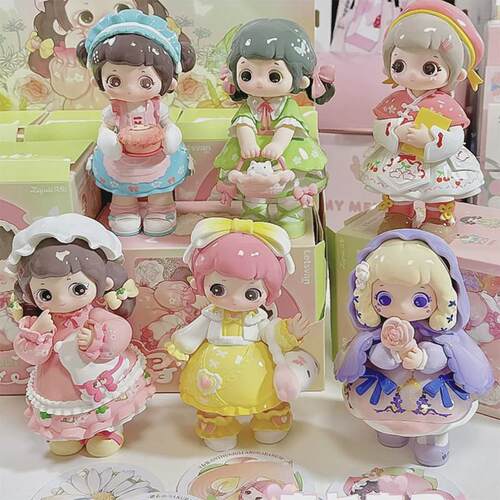 正版新款又梨姐妹ziyuli春与春寻盲盒春日限定手办摆letsvan礼物