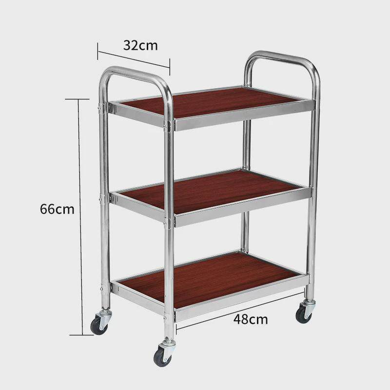 餐车酒水车餐厅酒店手推送餐车活动小推车茶水车ktv小吃点心商用