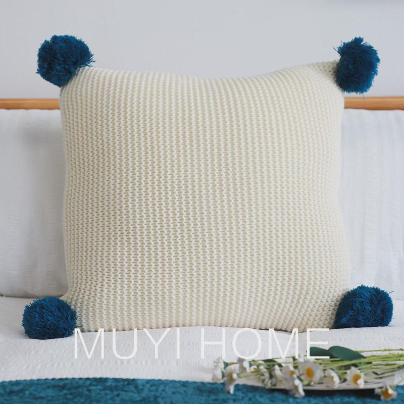 美式复古宫廷风印花荷叶边抱枕套腰枕靠垫客厅沙发床上靠枕飘窗垫