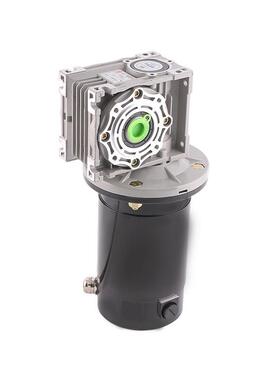 定制加工150w永磁同步蜗轮箱电机25nm直流有刷减速电机