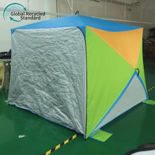 越多人厂家直销哈勃式大空间沙滩帐户外海边朗露营可定制透气帐篷